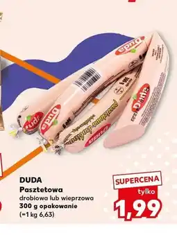 Kaufland Pasztetowa drobiowa Duda oferta