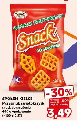 Kaufland Snack do smażenia Przysmak świętokrzyski Społem Kielce oferta