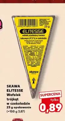 Kaufland Wafelek Skawa Elitesse trójkąt w czekoladzie oferta