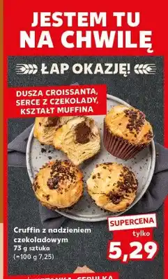 Kaufland Cruffin z nadzieniem czekoladowym oferta