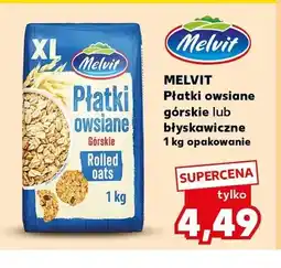 Kaufland Płatki owsiane górskie Melvit oferta