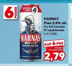 Kaufland Piwo Harnaś Jasne Pełne 6-pak oferta