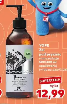 Kaufland Żel pod prysznic Yope Yunnan oferta