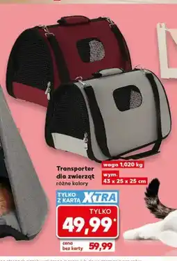 Kaufland Transporter dla zwierząt ZOOFARI oferta