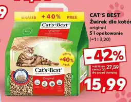 Kaufland Żwirek dla kotów Original Cat's Best oferta