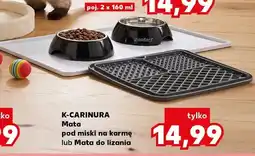 Kaufland Mata pod miski na karmę K-CARINURA oferta