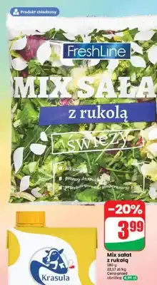 Dino Mix sałat z rukolą FreshLine oferta