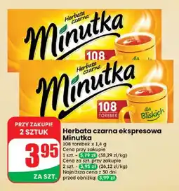 Dino Herbata czarna ekspresowa Minutka oferta