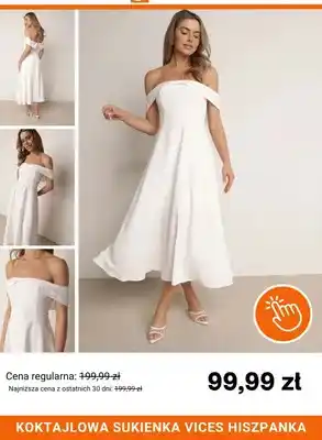 Sukienka koktajlowa Vices hiszpanka