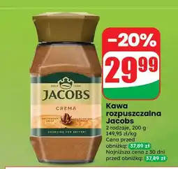 Dino Kawa rozpuszczalna Jacobs Crema oferta