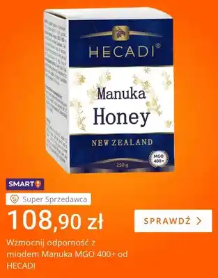 Miód Manuka MGO 400+ Hecadi