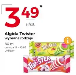 Frac Algida Twister wybrane rodzaje oferta