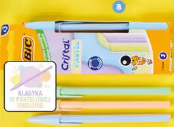 Biedronka Dlugopisy cristal pastel oferta