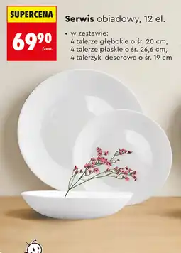Biedronka Serwis obiadowy oferta