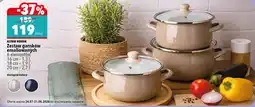 Biedronka Zestaw garnków emaliowanych oferta