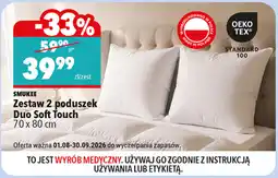 Biedronka SMUKEE Zestaw 2 poduszek Duo Soft Touch oferta