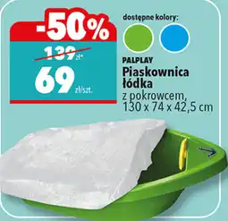 Biedronka PALPLAY Piaskownica łódka oferta