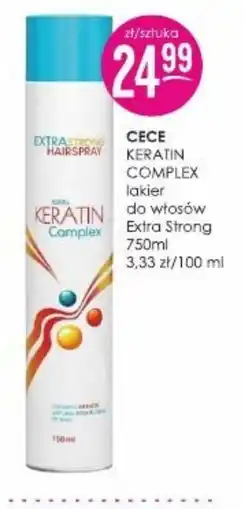 Jaśmin CECE KERATIN COMPLEX lakier do włosów Extra Strong oferta