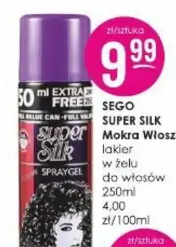 Jaśmin Sego super silk mokra włoszka lakier w żelu do włosów oferta