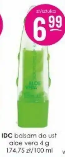 Jaśmin IDC balsam do ust aloe vera oferta