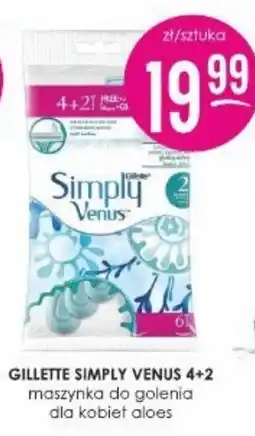 Jaśmin GILLETTE SIMPLY VENUS maszynka do gołenia dla kobiet aloe oferta