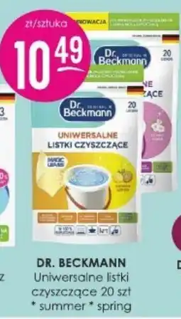 Jaśmin Dr. Beckmann Uniwersalne listki czyszczące oferta