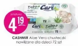 Jaśmin CASHMIR Aloe Vera chusteczki nawilżane dla dzieci oferta