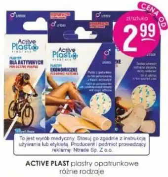 Active Plast+ plasty opatrunkowe