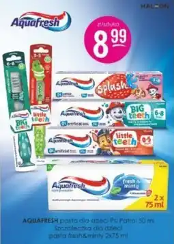 Jaśmin AQUAFRESH pasta dla dzieci Psi Patrol 50 ml oferta