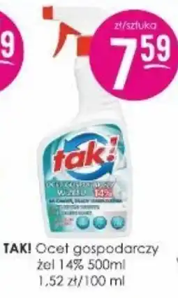 Jaśmin TAK! Ocet gospodarczy żel 14% oferta