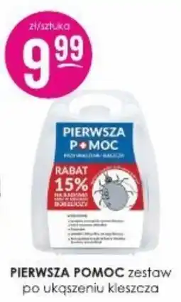 Jaśmin PIERWSZA POMOC zestaw po ukąszeniu kleszcza oferta