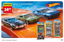 Biedronka Zestaw 5 samochodzików Hot Wheels oferta