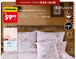 Biedronka SMUKEE Komplet pościeli bawełnianej oferta