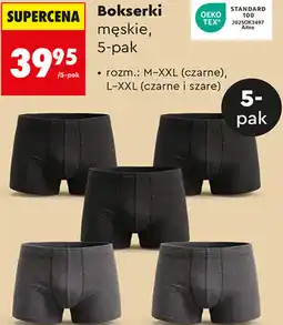 Biedronka Bokserki męskie, 5-pak oferta