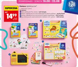 Biedronka Pomoce dydaktyczne Astra (zestaw magnetyczny, karty edukacyjne, gra edukacyjna) oferta