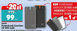 Biedronka TRACER Powerbank EnerGen 20 000 mAh oferta