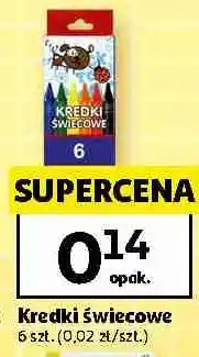 Auchan Kredki świecowe 6 szt oferta