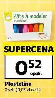 Auchan Plastelina 8 szt oferta