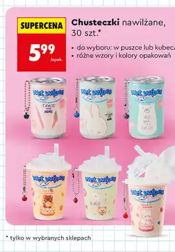 Biedronka Chusteczki nawilżane Wet Wipes oferta