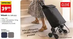Biedronka Wózek na zakupy Clevé oferta
