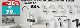 Biedronka Noveen Przepływowy podgrzewacz wody IWH160 oferta