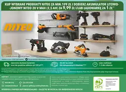 Biedronka Wybrane produkty Niteo oferta