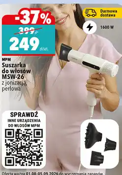 Biedronka MPM Suszarka do włosów MSW-26 oferta