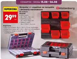 Biedronka Kistenberg Skrzynka lub organizer na narzędzia i akcesoria warsztatowe oferta