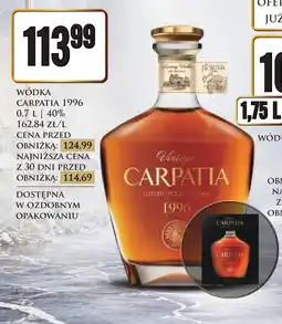 Dino Wódka Carpatia oferta