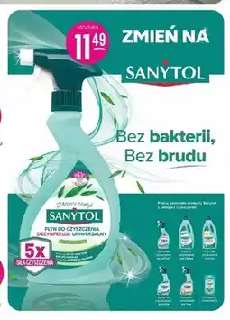 Jaśmin Płyn do czyszczenia dezynfekuje uniwersalny Sanytol oferta