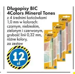 Tedi Długopisy BIC 4Colors Mineral Tones oferta