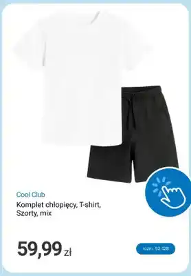 Komplet chłopięcy T-shirt Szorty Cool Club