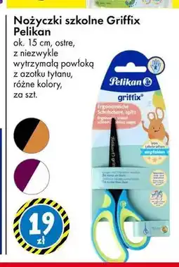 Tedi Nożyczki szkolne Griffix Pelikan oferta