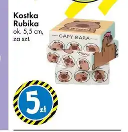 Tedi Kostka Rubika Capy Bara ok. 5,5 cm oferta